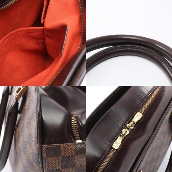 LOUIS VUITTON Brown Damier Leather Bag - Picture 10 of 11